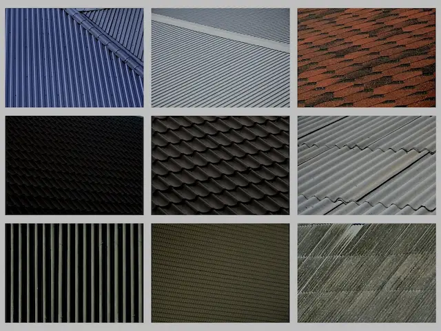roofing types sample