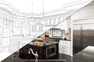 half drawing half pictures from kitchen remodelers half drawing half pictures from kitchen remodelers