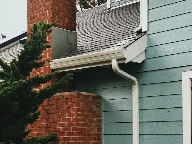 gutter flashing around chimney