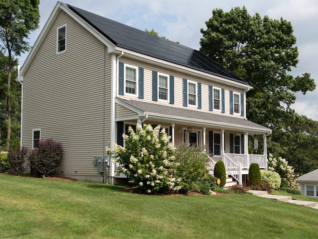 renovated colonial home