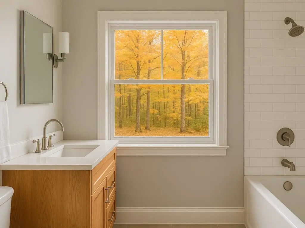 small bathroom window